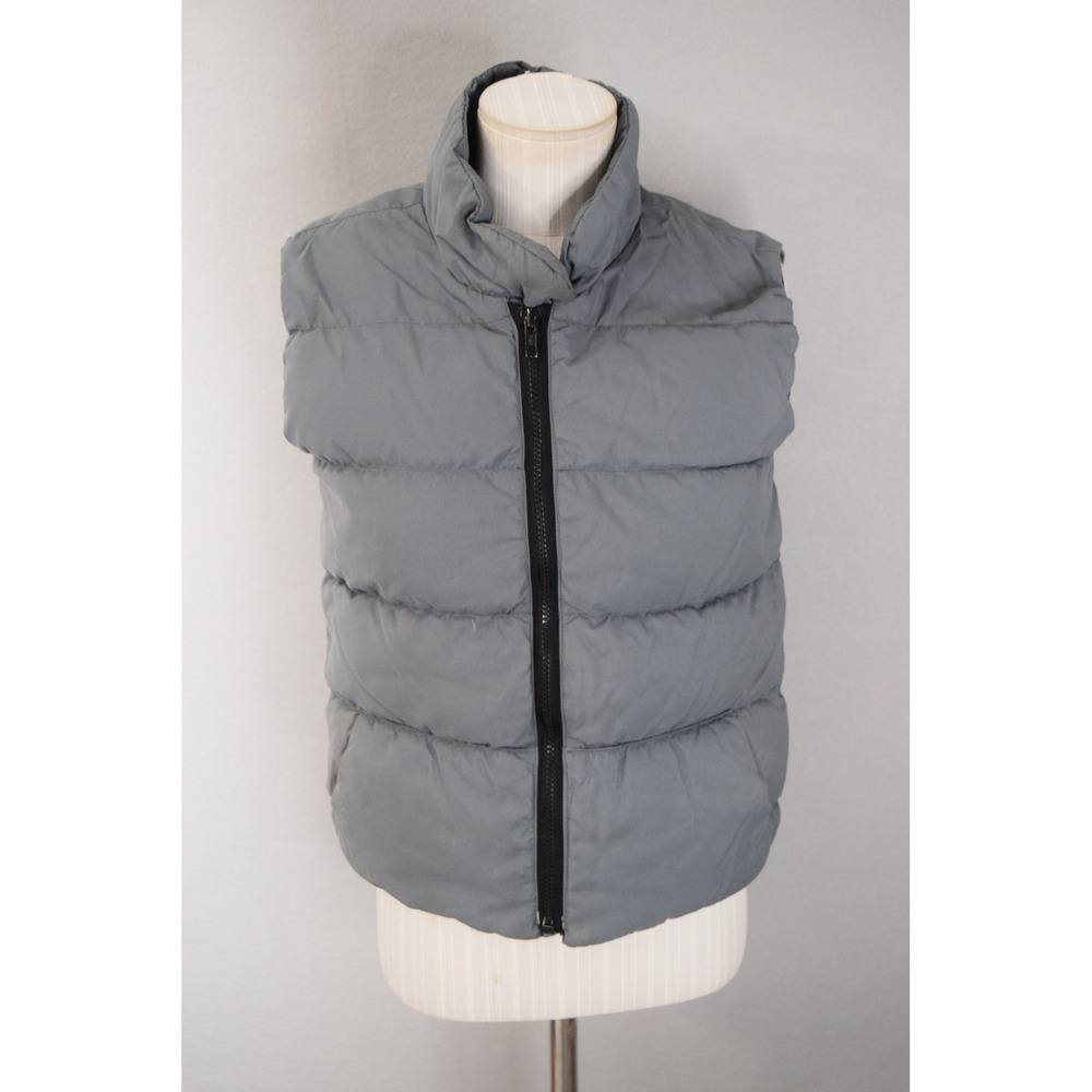 Vintage Marmot Mountain Works Mens Puffer Vest Gray XS Insulated Outdoor